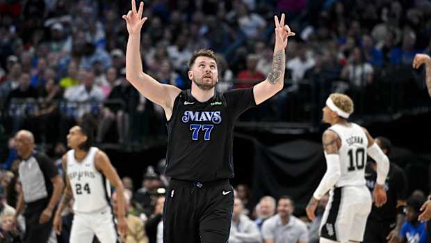 Luka Doncic, Dallas Mavericks, San Antonio Spurs